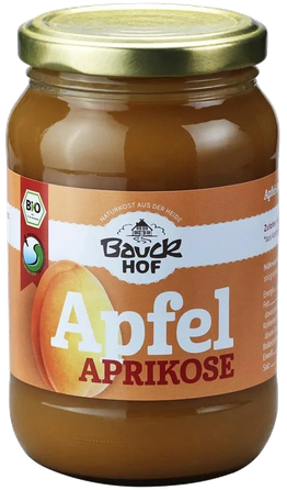 BAUCK HOF bio ābolu-aprikožu biezenis, 360 g