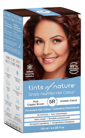 TINTS OF NATURE T5R Rich Copper Brown matu krāsa, 130 ml