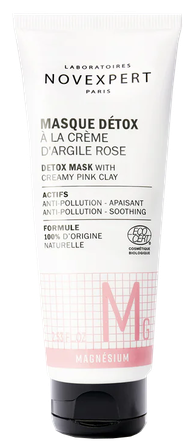 NOVEXPERT  Magnesium Detox with Creamy Pink Clay sejas maska, 75 ml
