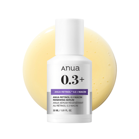 ANUA Nano Retinol 0.3% + Niacin Renewing serums, 30 ml