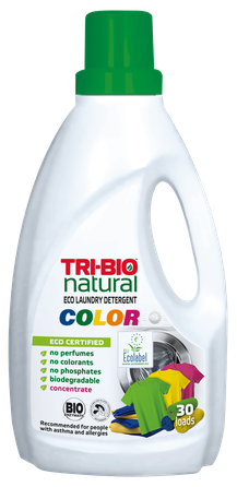 TRI-BIO Natural Color šķidrais veļas mazgāšanas līdzeklis, 1420 ml