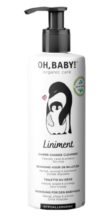 OH, BABY! Organic Care Liniment losjons autiņu zonas kopšanai, 400 ml