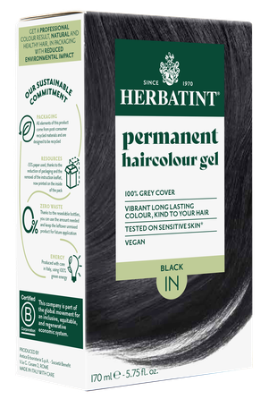 HERBATINT 1N Black matu krāsa, 170 ml