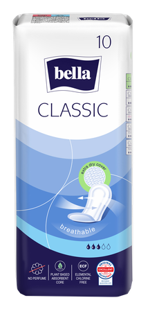 BELLA Classic higiēniskās paketes, 10 gab.