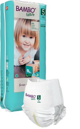 BAMBO NATURE Nature Nature Tall (11-17 kg)  Size 5 biksītes, 38 gab.