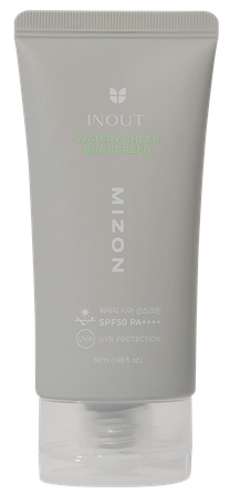 MIZON Inout Watery Sunscreen SPF 50 PA++++ saules aizsargkrēms, 50 ml