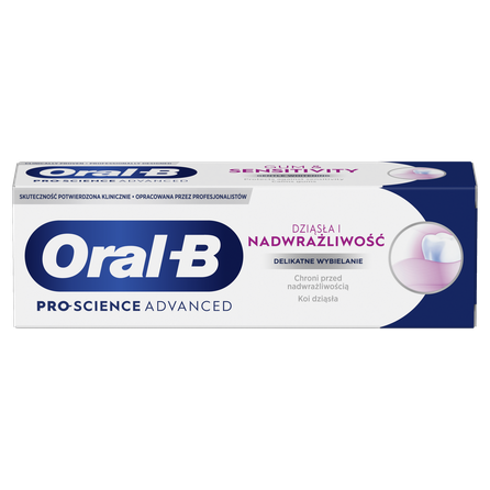 ORAL-B Pro-Science Advanced,  Gum & Sensitivity, Whitening, 75 ml