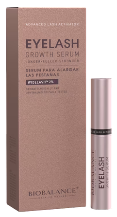 BIOBALANCE Eyelash Growth skropstu serums, 6 ml