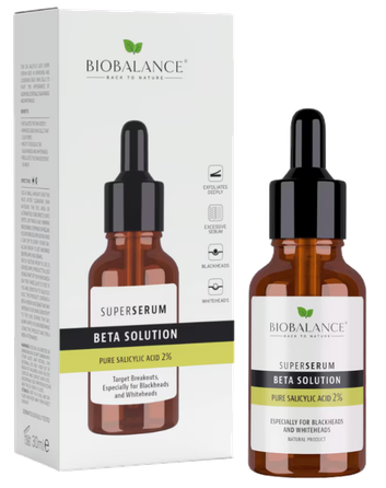 BIOBALANCE Beta Solution Pure Saliciylic Acid 2 % Super serums, 30 ml