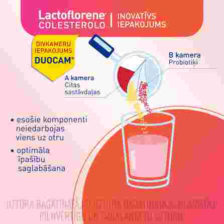 LACTOFLORENE Colesterolo pulveris iekšķīgi lietojama šķīduma pagatavošanai, 20 gab.