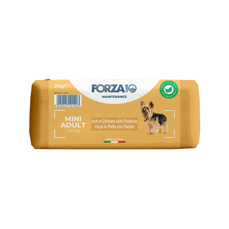 FORZA10 Maintenance Mini Adult Ar Vistu Un Kartupeļiem, Suņiem sausā barība, 2 kg