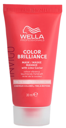 WELLA PROFESSIONALS Invigo Color Brilliance Fine/Normal maska matiem, 30 ml