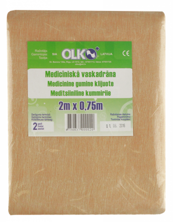 OLKO  2m x 75cm medicīniskā vaskadrāna, 1 gab.