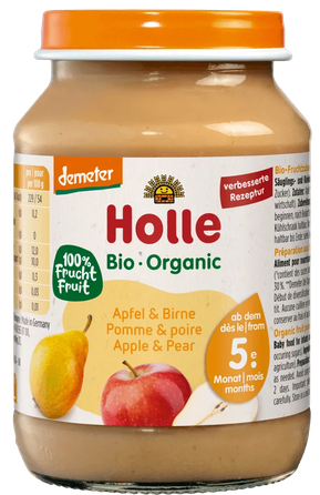 HOLLE Ābolu un bumbieru biezenis, 190 g