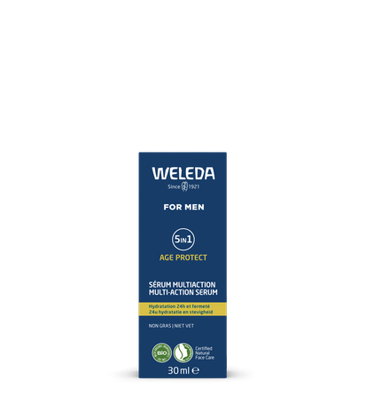 WELEDA For Men 5in1 Age Protect serums, 30 ml