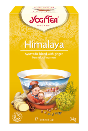 YOGI TEA Himalaya 2 g tēja maisiņos, 17 gab.