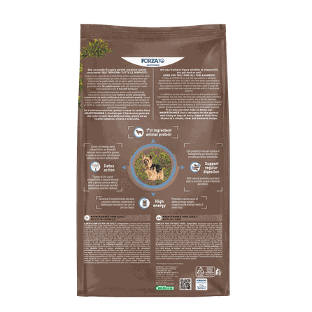 FORZA10 Maintenance Mini Adult Ar Jēru, Suņiem sausā barība, 2 kg