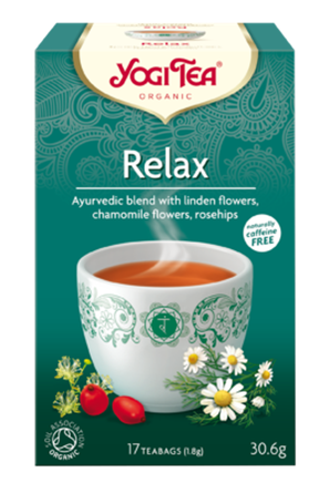 YOGI TEA Relax tēja maisiņos, 17 gab.