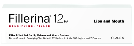 FILLERINA  12HA Grade 5 lūpām un lūpu  zonai gels, 7 ml
