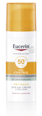 EUCERIN Sun Oil Control SPF 50+ saules aizsarglīdzeklis, 50 ml