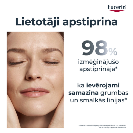 EUCERIN Hyaluron-Filler +3x Effect  SPF 15 (Refill) Sausai Ādai sejas krēms, 50 ml