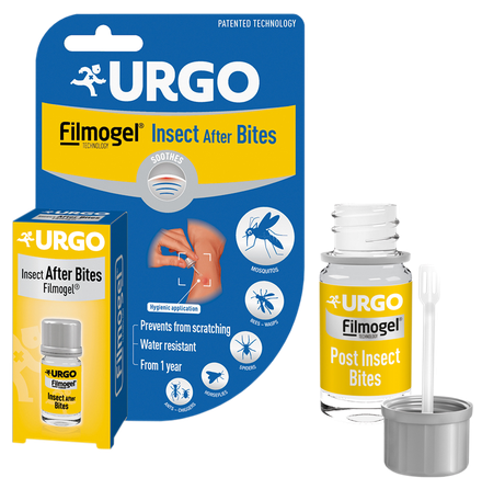 URGO FILMOGEL Pēc Insektu Kodumiem šķīdums, 3.25 ml