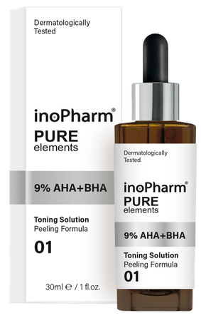 INOPHARM 9% AHA + BHA pīlings, 30 ml