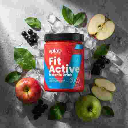 VPLAB FitActive Apple and Blackcurrant pulveris, 500 g