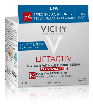 VICHY Liftactiv H.A. Anti-Wrinkle Firming sejas krēms, 50 ml
