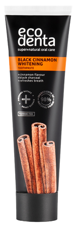 ECODENTA Black Cinnamon Whitening zobu pasta, 100 ml