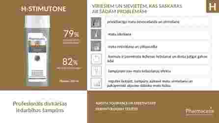 PHARMACERIS H Stimutone šampūns, 250 ml