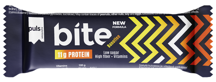 PULS NUTRITION Bite Banana and Toffee batoniņš, 35 g
