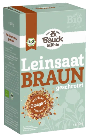 BAUCK HOF linsēklas sasmalcinātas, 200 g