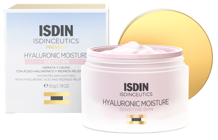 ISDIN Hyaluronic jutīgai ādai sejas krēms, 50 ml