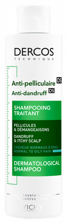 VICHY Dercos Normal to oily hair šampūns, 200 ml