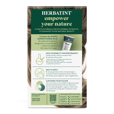 HERBATINT 6N Dark Blonde matu krāsa, 170 ml