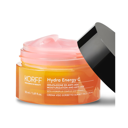KORFF Hydra Energy C spēcīgi mitrinošs pretnovecošanās sorbet sejas krēms, 50 ml