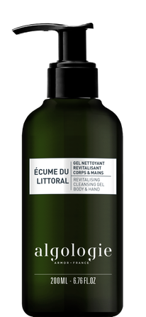 ALGOLOGIE Écume du Littoral -  Revitalising, Body & Hand attīroša želeja, 200 ml