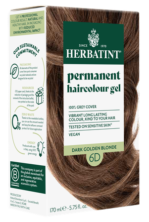 HERBATINT 6D Dark Golden Blonde matu krāsa, 170 ml