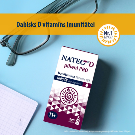 NATEO D Pro 4000 IU pilieni, 7.5 ml