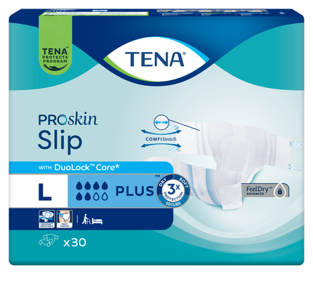 TENA Slip Super L autiņbiksītes, 30 gab.