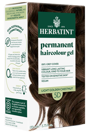 HERBATINT 5D Light Golden Chestnut matu krāsa, 170 ml