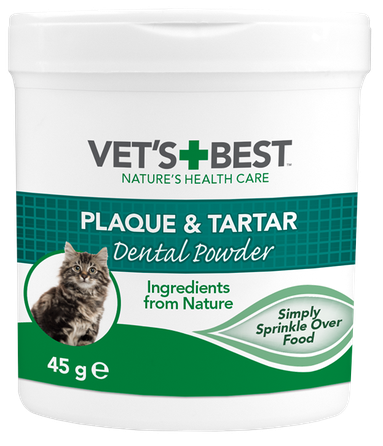 VETS+BEST For Cats Dental pulveris, 45 g