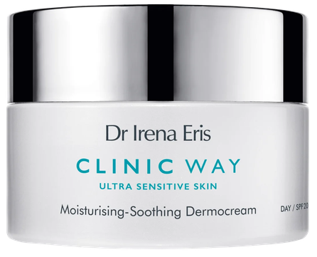 CLINIC WAY  Moisturizing-Soothing SPF 20 dienas sejas krēms, 50 ml