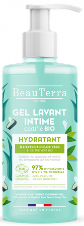BEAUTERRA Bio Moisturizing intīmās kopšanas želeja, 500 ml