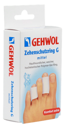 GEHWOL P-Gel Zehenschutzring G aizsargrinķīši pirkstiem, 2 gab.