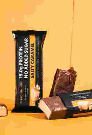 THE BEGINNINGS Proteīns 30% Sāļā karamele batoniņš, 50 g