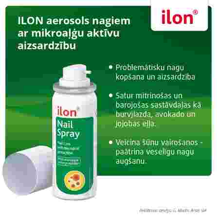 ILON Nail izsmidzināms līdzeklis, 50 ml