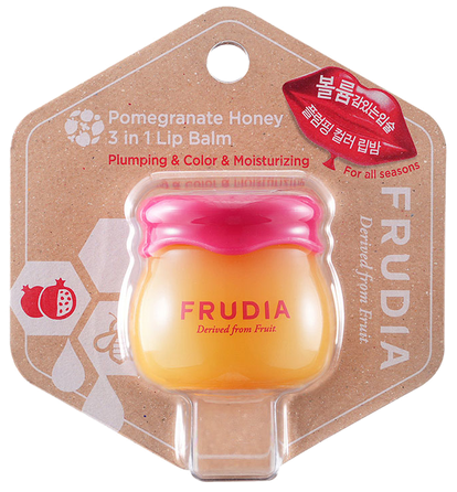 FRUDIA Pomegranate Honey 3in1 lūpu balzams, 10 ml