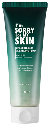 I'M SORRY FOR MY SKIN  Relaxing Cica attīrošas putas, 150 ml